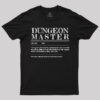 Dungeon Master Definition T-Shirt