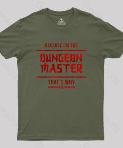 Dungeons And Dragons – Dungeon master Geek T-Shirt