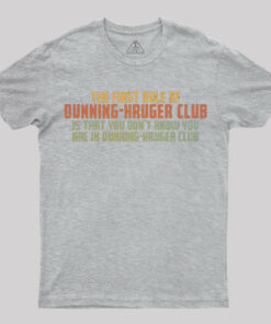 Dunning-Kruger Club T-Shirt
