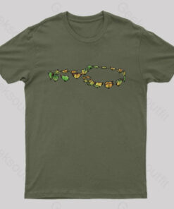 Endless Butterflies Nerd T-Shirt