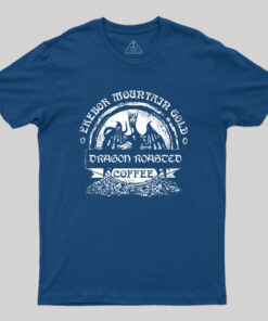 Erebor Mountain Gold Coffee Geek T-Shirt