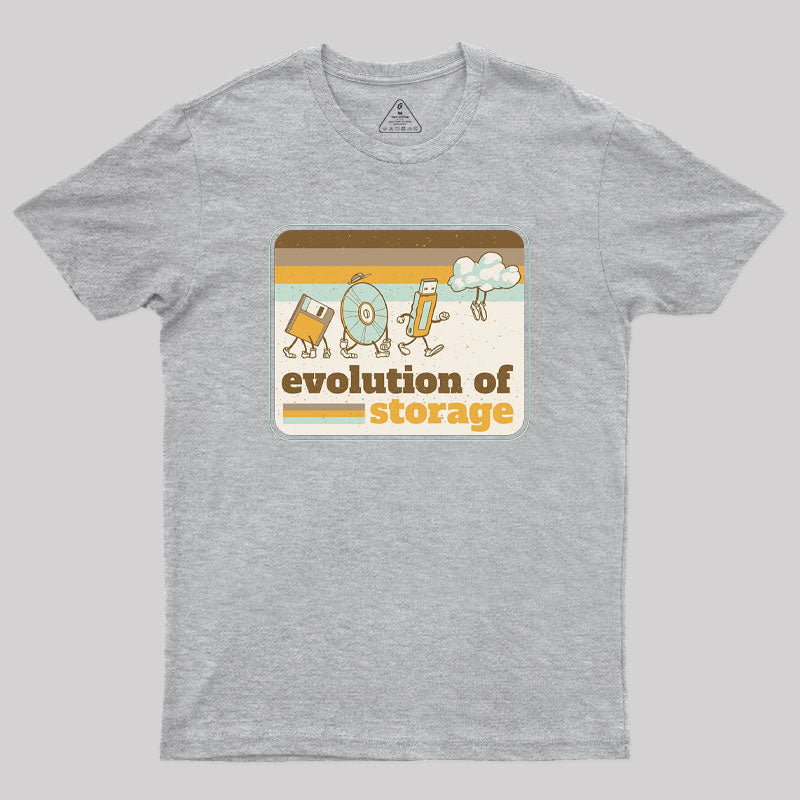 Evolution of Storage Geek T-Shirt Evolution of Storage Geek T-Shirt