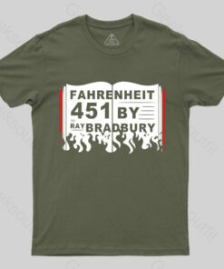 Fahrenheit 451 1958 Ray Bradbury T-shirt