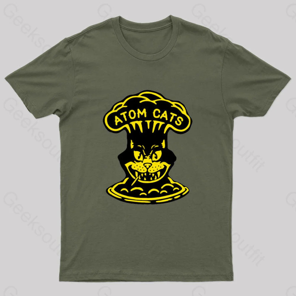 Fallout Atom Cats Garage Nerd T-Shirt Fallout Atom Cats Garage Nerd T-Shirt