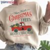 Farm Fresh Mickey On Truck Christmas Tree Sweatshirt Disney Christmas Sweatshirt Mickey Christmas Sweatshirt Christmas Sweatshirt