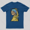 Fibonacci Girl with a Pearl Earring Geek T-Shirt