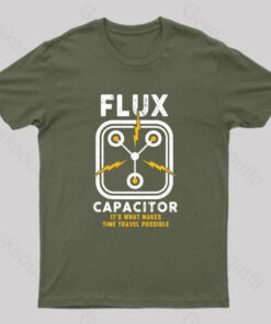 Flux Capacitor A Journey Through Time Classic Nerd T-Shirt