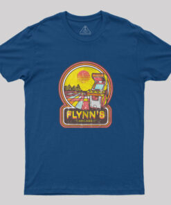 Flynns arcade vintage Geek T-Shirt
