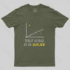 Forget Average Be An Outlier Funny Math Noirty Designs T-Shirt