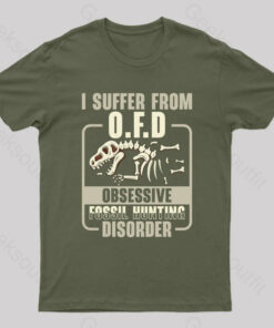 Fossil Hunting Disorder Nerd T-Shirt
