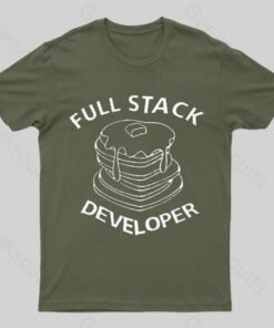 Full Stack Developer Nerd T-Shirt