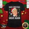 Funny 2020 Trump Make Christmas Great Again Ugly Christmas Sweat Shirt