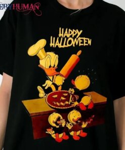 Funny Donald Duck Happy Halloween Classic T-Shirt Unisex Sweatshirt Hoodie