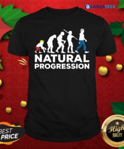 Funny Evolution Anti Trump Natural Progression 2020 Shirt