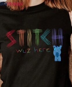 Funny Stitch Wuz Here Classic T-Shirt Unisex Sweatshirt Hoodie
