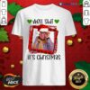 Great Plaid Leslie Jordan Hat Santa Well Shit It’S Christmas 2020 Shirt