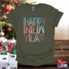 Happy New Year Shirt Crew Hello 2024 Shirt T-Shirt Hoodie