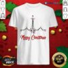 Happy PQRST Heartbeat Christmas Cardiologist Shirt