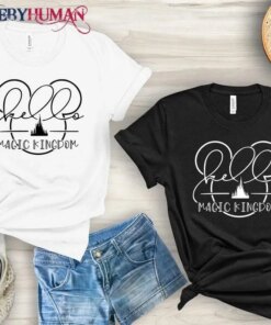 Hello Magic Kingdom Disney World 50Th Anniversary Classic Tee Magic Kingdom T-Shirt