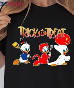 Huey Dewey And Louie Trick Or Treat Classic T-Shirt Unisex Sweatshirt Hoodie