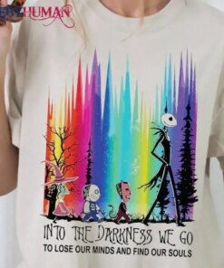 Into The Darkness We Go – Nightmare Before Christmas Classic T-Shirt Unisex Sweatshirt Hoodie
