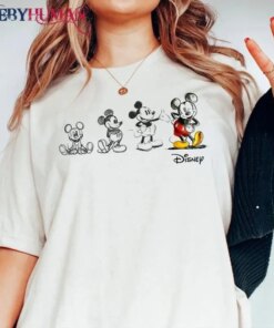 Mickey Evolution Vintage Classic Tee Unisex T-Shirt