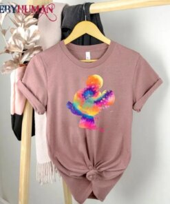 Mickey Watercolor In The Magic Kingdom Classic Tee Magic Kingdom T-Shirt