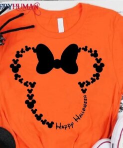 Minnie Halloween Ears Halloween Unisex Tee