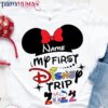 My 1St Disney Trip Disney Shirt First Disney Trip Shirt Disney Vacation Tee Family Matching Disney Shirt