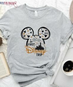 My First Disney Trip 2022 Mickey and Minnie Mouse Disneyland Unisex T-shirt, Best Gifts for Disney Lovers