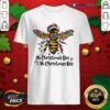 Nice Bee Santa Oh Christmas Bee Oh Christmas Bee light Shirt