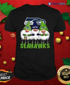 Nice Gnomies Seattle Seahawks Christmas Shirt