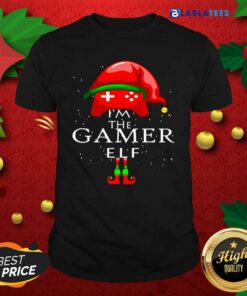 Nice I’m A Gamer Elf Matching Family Group Christmas Shirt