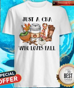Nice Just A CNA Who Loves Fall Halloween Shirt