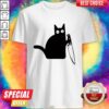 Nice Murderous Black Cat Shirt
