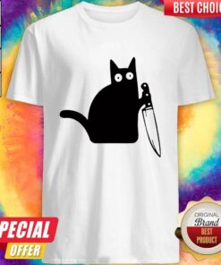 Nice Murderous Black Cat Shirt