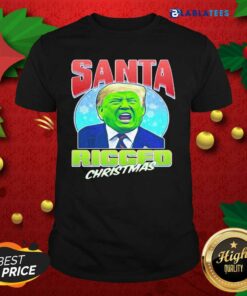 Nice Santa Ricced Christmas Donald Trump Election Shirt