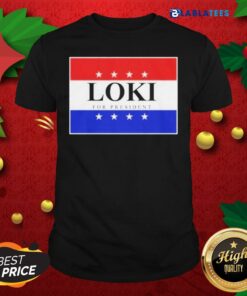 Official Loki For President 2020 Shirt