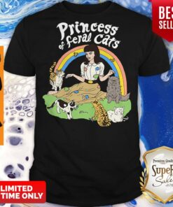 Official Princess Of Feral Cats Shirt