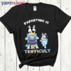 Parenting Is Trifficult Bluey Dad Classic Tee Unisex T-Shirt