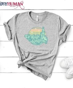 The Magic Kingdom Retro Shining Disneyland Trip Classic Tee Magic Kingdom T-Shirt