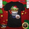 Top Miami Marlins Christmas Baby Yoda Star Wars Funny Happy MLB Shirt