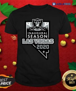 Top Raiders Inaugural Season Las Vegas 2020 Shirt