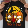Trick Or Treat Huey Dewey And Louie Classic T-Shirt Unisex Sweatshirt Hoodie