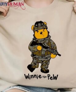 Winnie The Pew Punny Winnie The Pooh Classic T-Shirt Unisex Sweatshirt Hoodie