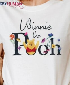 Winnie The Pooh Floral Classic T-Shirt Unisex Sweatshirt Hoodie