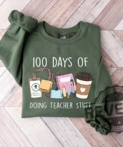 100 Days Of School Tshirt Hoodie Sweatshirt Tee Gift For Fan Mens Womens Crewneck Sweater Unique