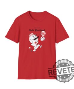 1961 Cincinnati Reds Baseball Yearbook Softstyle T Shirt Hoodie