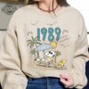 1989 Taylor Version Snoopy Sweatshirt Unique Snoopy Eras Shirt The Eras Tour Shirt Snoopy Sweatshirt Travis Kelce Shirt