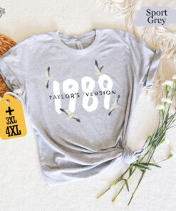 1989 Taylors Version Shirt Taylor Swift Shirt Swiftie Fan Gift The Eras Tour Shirt New Recorded 1989 Shirt Taylor Concert Shirt Unique